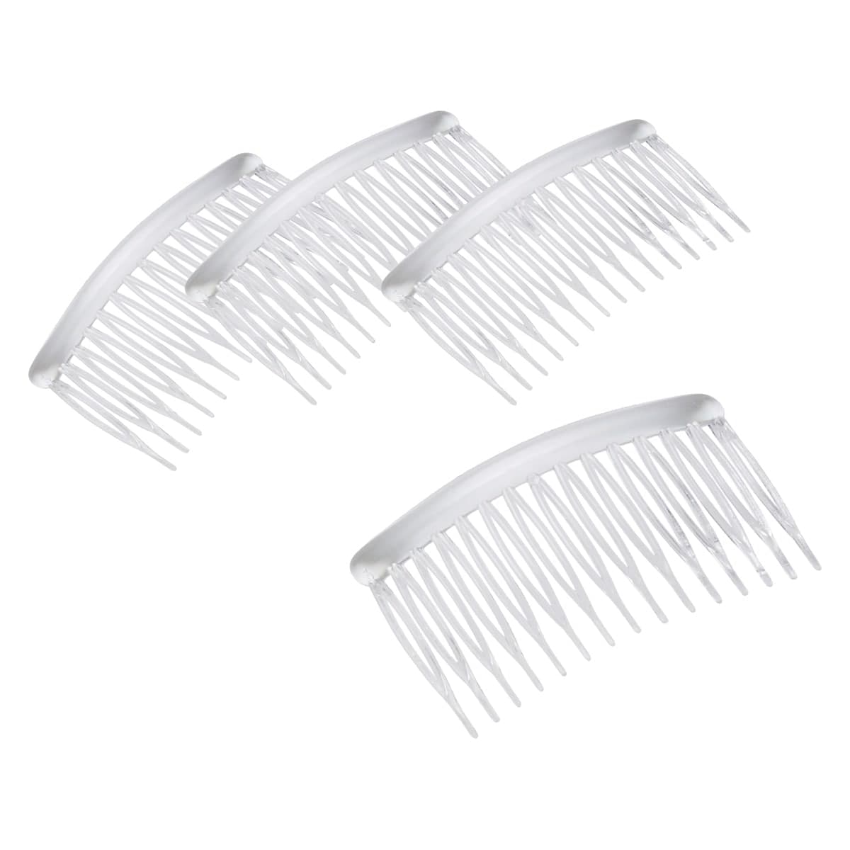 Thumbnail Bodytools Side Combs Clear 8cm - 4 Pack
