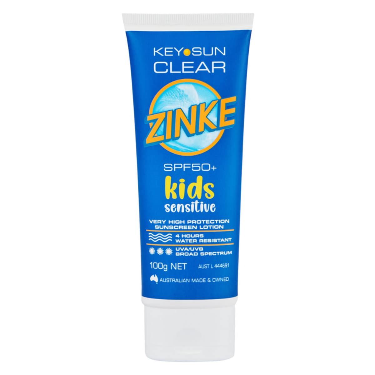 Thumbnail Key Sun Zinke Kids Sensitive Clear Sunscreen SPF 50+ 100g