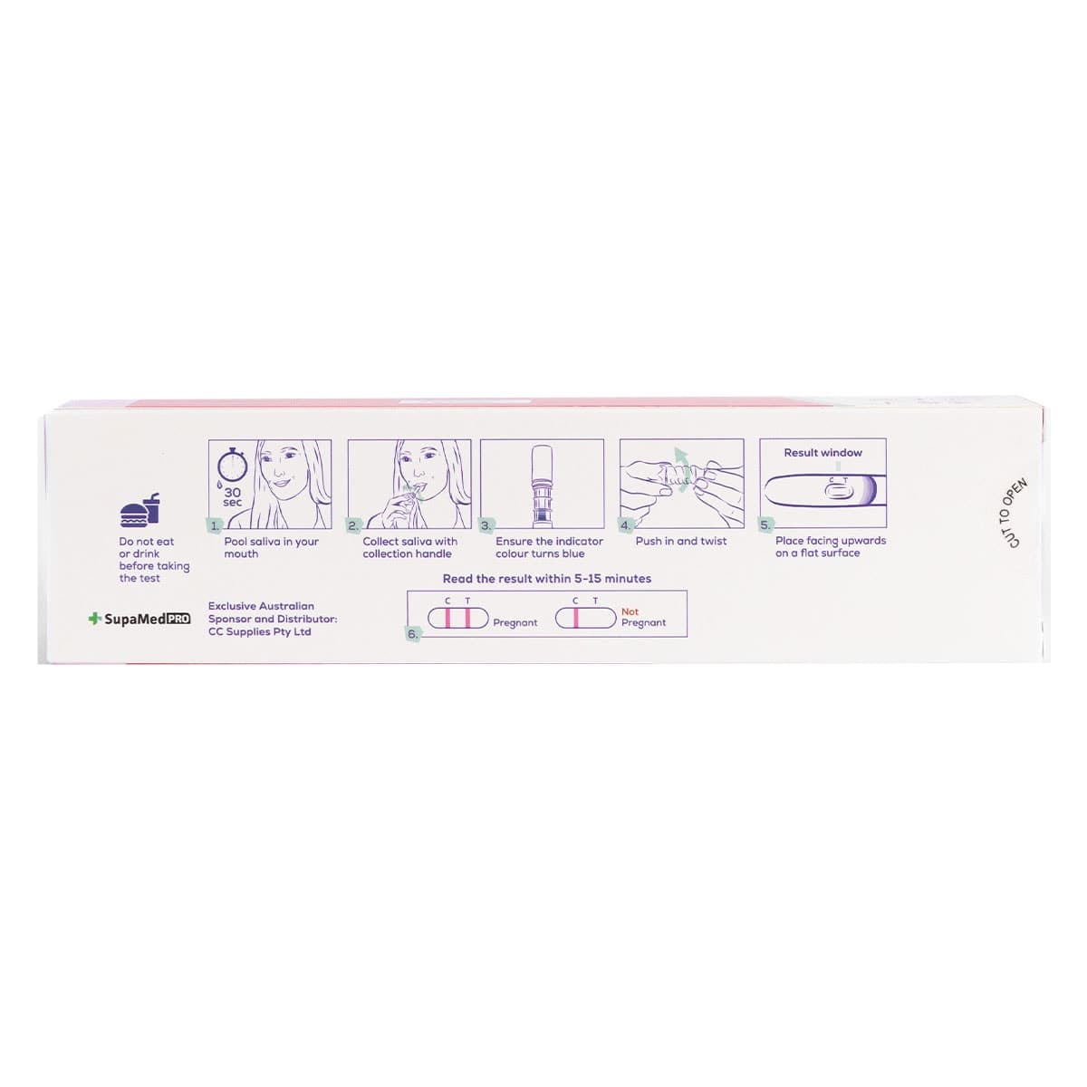 Thumbnail SaliStick Saliva Pregnancy Test 1 Pack