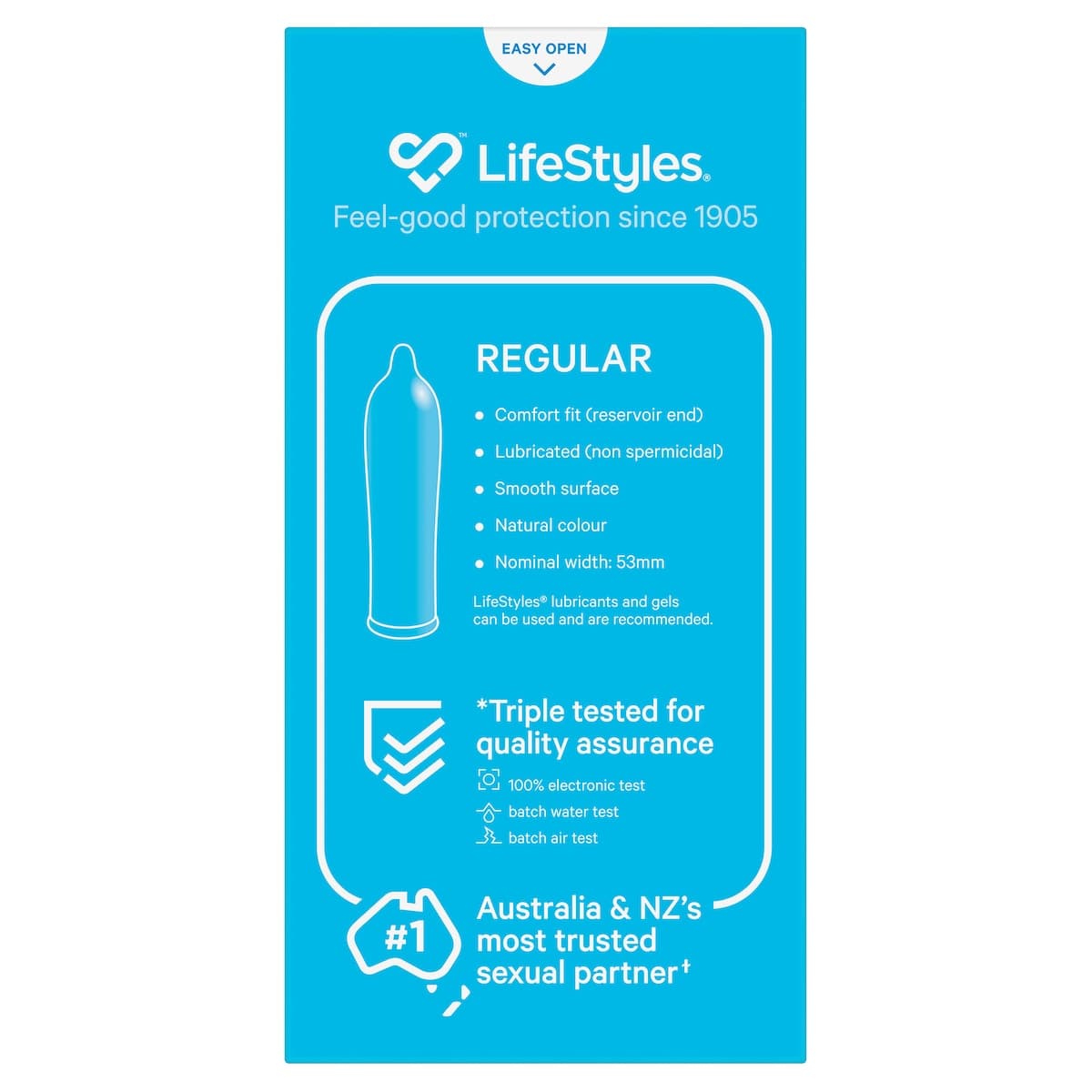 Thumbnail LifeStyles Regular Condoms 40 Pack