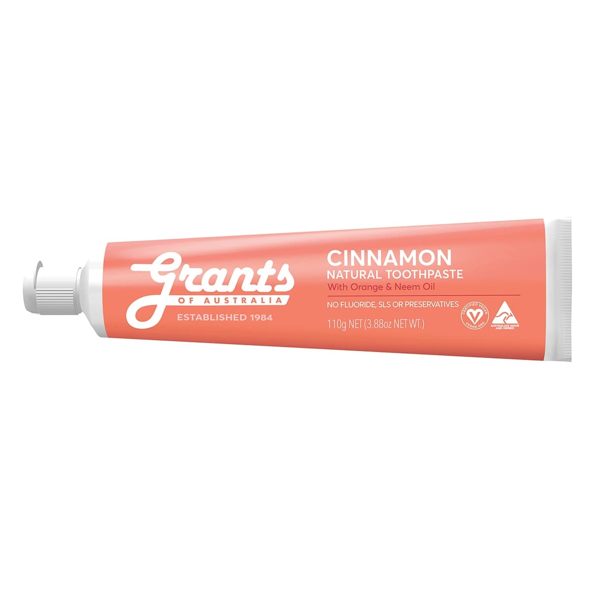 Thumbnail Grants Natural Toothpaste Cinnamon 110g