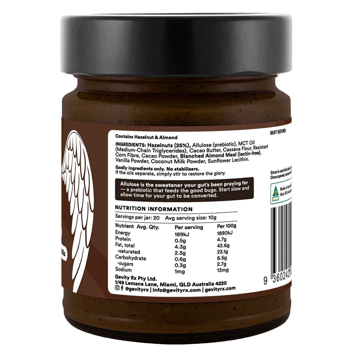 Thumbnail Gevity Rx Good Tello Hazelnut Spread 200g