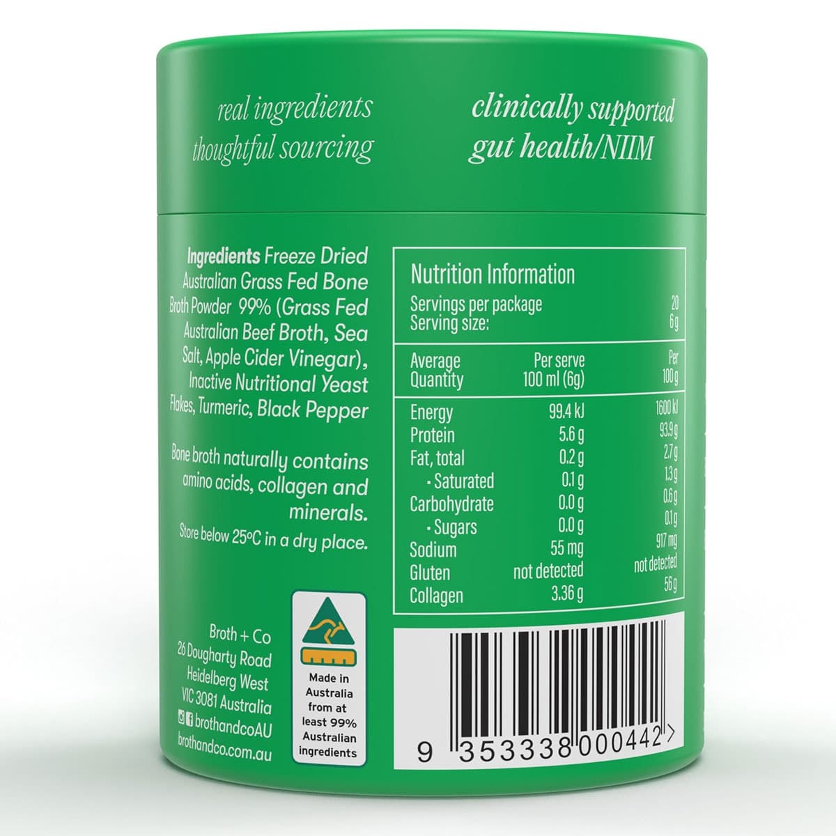 Thumbnail Broth & Co Bone Broth Powder Beefy 120g