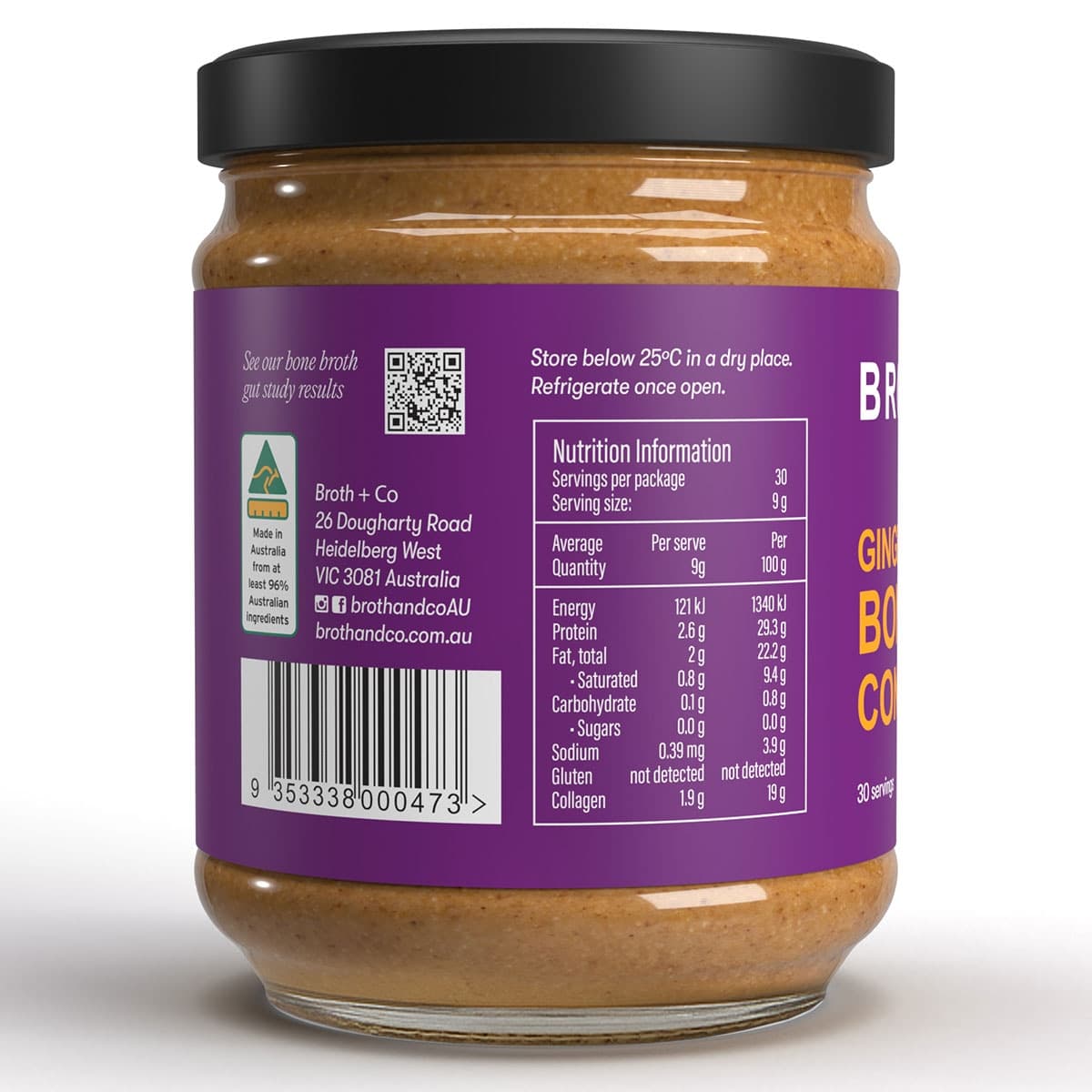 Thumbnail Broth & Co Bone Broth Concentrate Turmeric & Ginger 275g