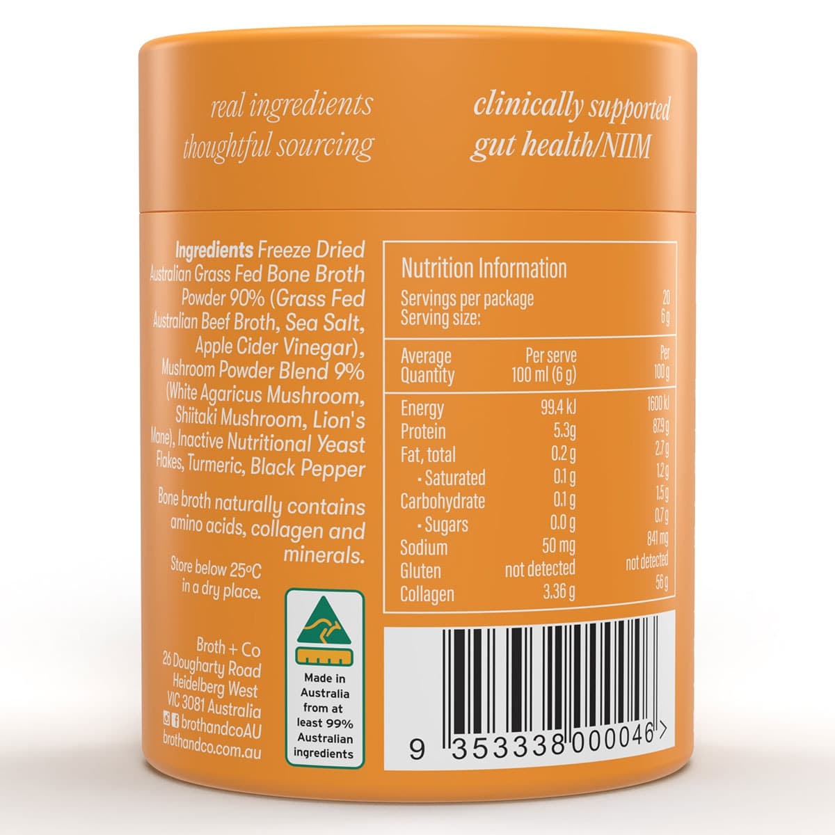Thumbnail Broth & Co Bone Bone Broth Powder Energy 120g