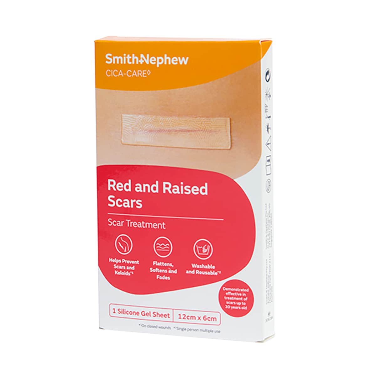 Thumbnail CICA-CARE Scar Treatment Silicone Gel Sheet 6cm X 12cm