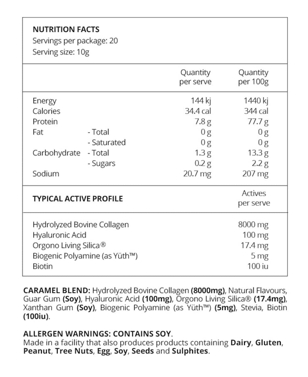 Thumbnail Beforeyouspeak Collagen Complex - Caramel 200g