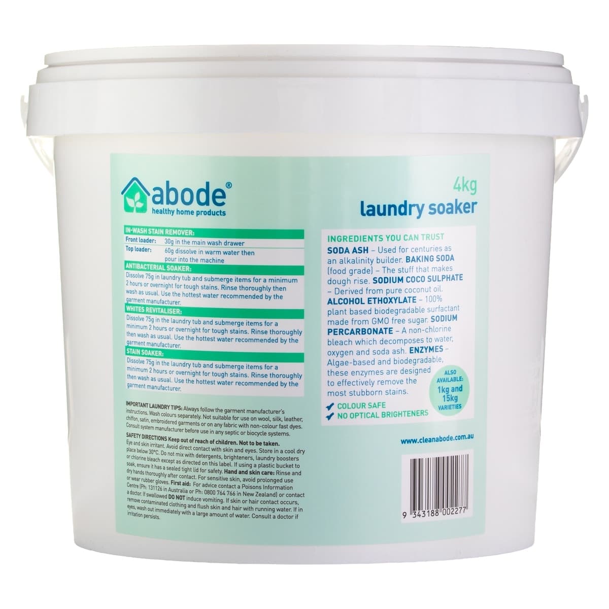 Thumbnail Abode Laundry Soaker High Performance 4kg
