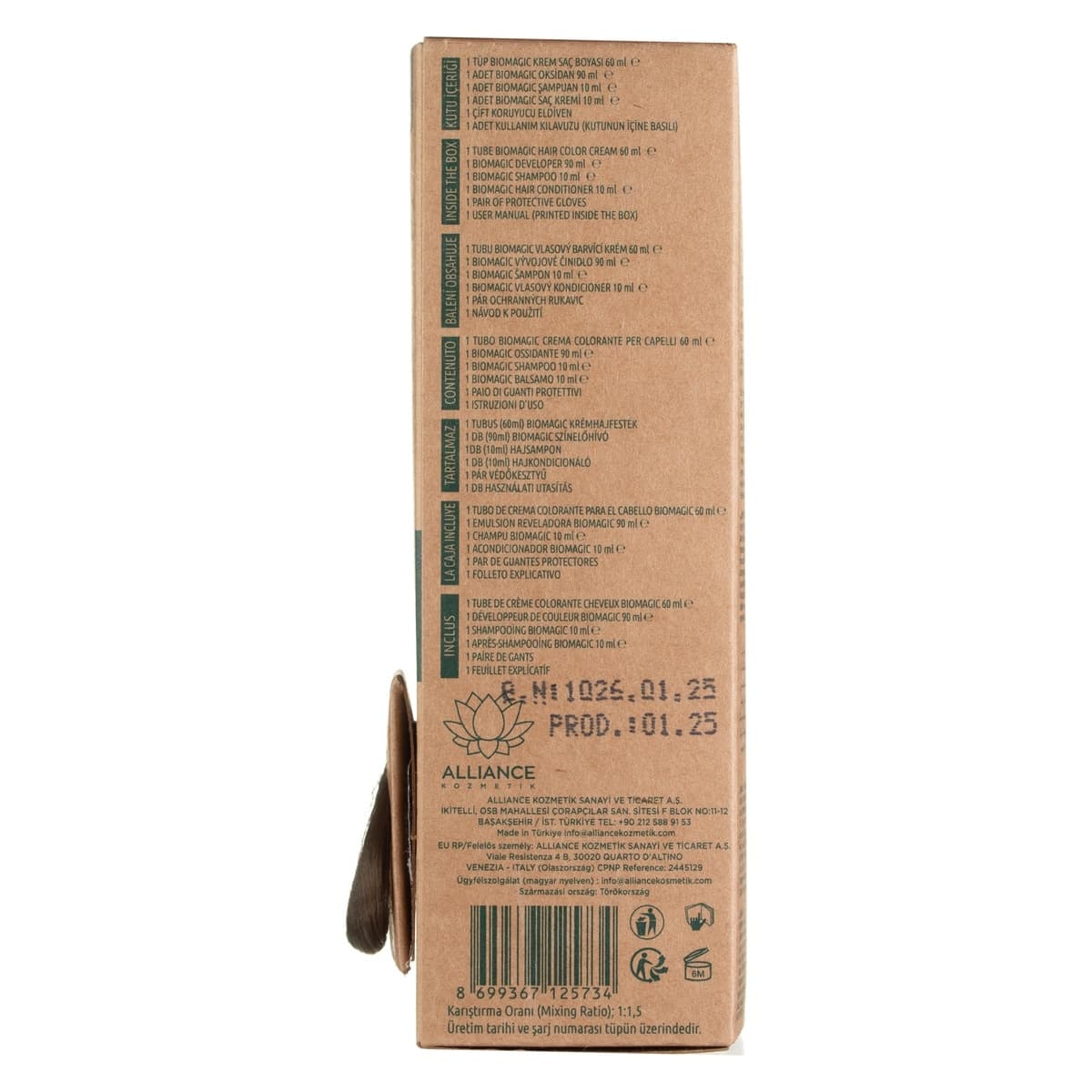 Thumbnail Bio Magic Hair Colour Cream Beige Blonde 7.72