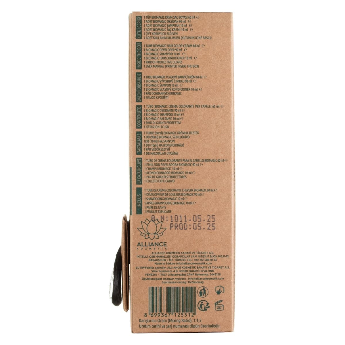 Thumbnail Bio Magic Hair Colour Cream Dark Brown 3.00