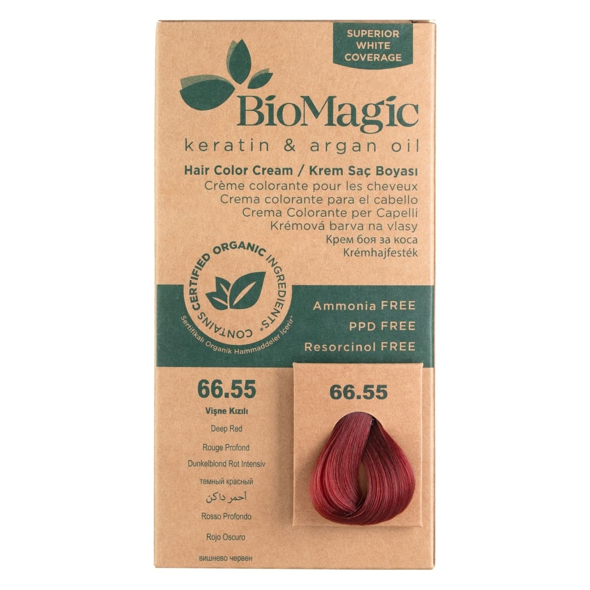 Bio Magic Hair Colour Cream Deep Red 66.55