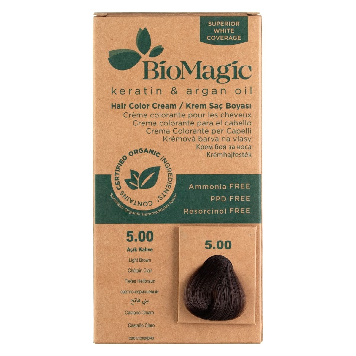 Thumbnail Bio Magic Hair Colour Cream Light Brown 5.00