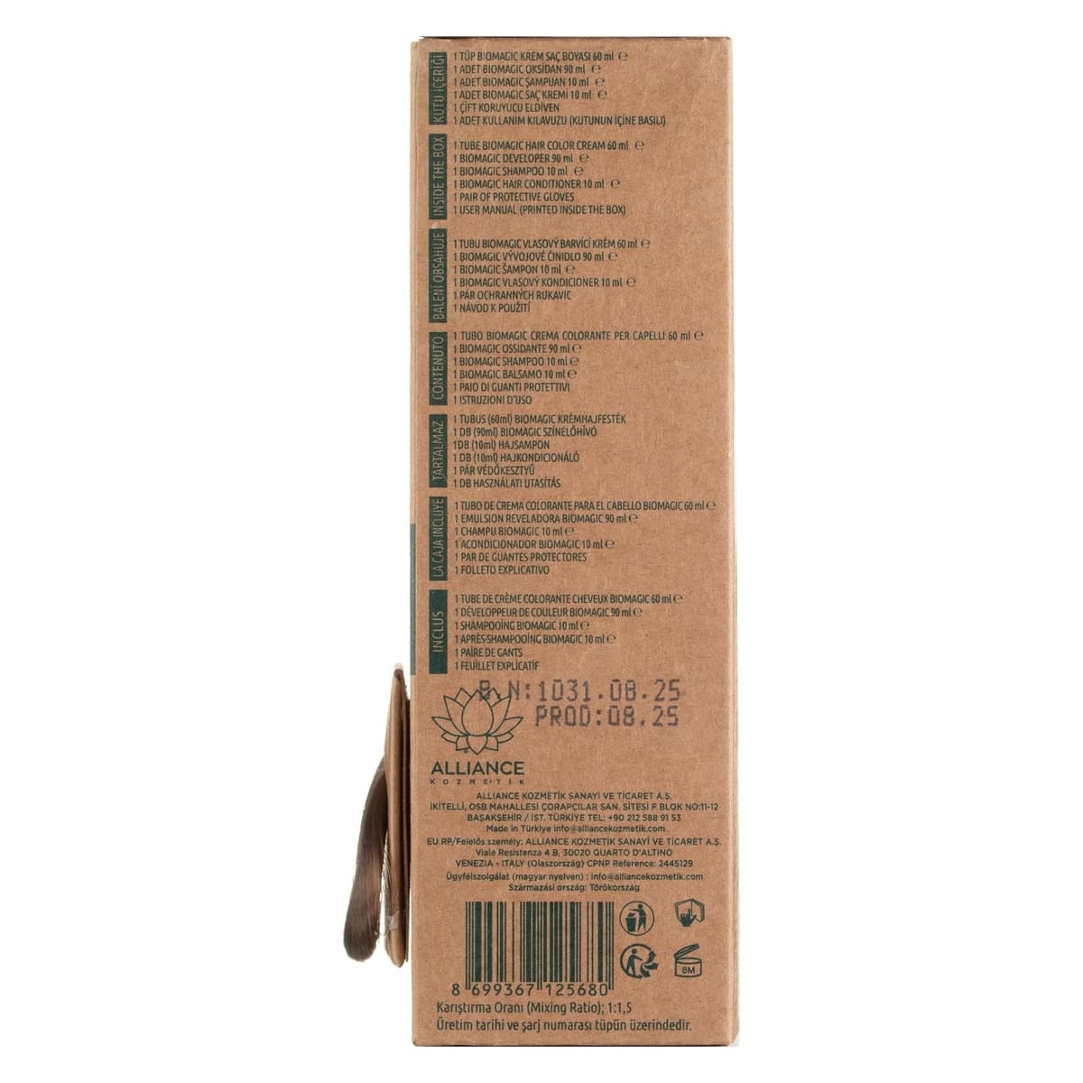 Thumbnail Bio Magic Hair Colour Cream Natural Brown Blonde 77.07