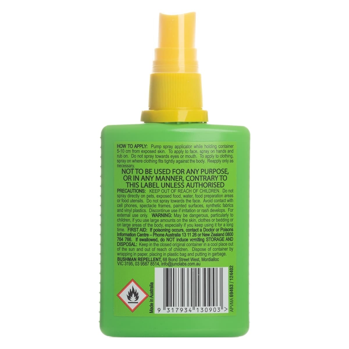 Thumbnail Bushman Plus 20% Deet Insect Repellent with Sunscreen Pump Spray 100ml