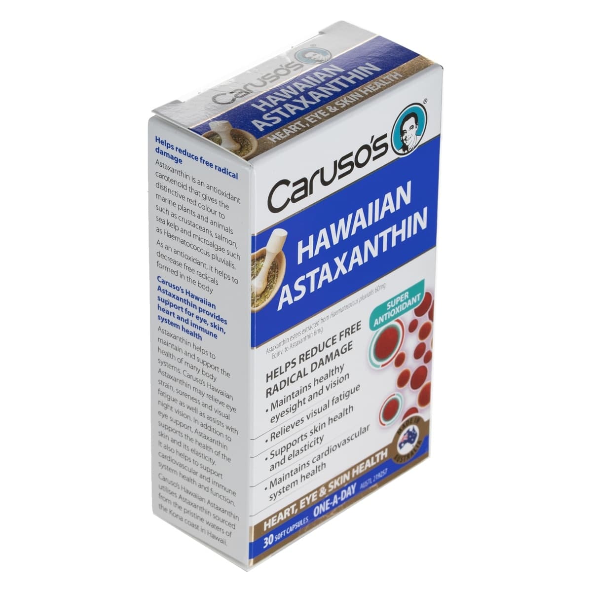 Thumbnail Carusos Hawaiian Astaxanthin 30 Capsules