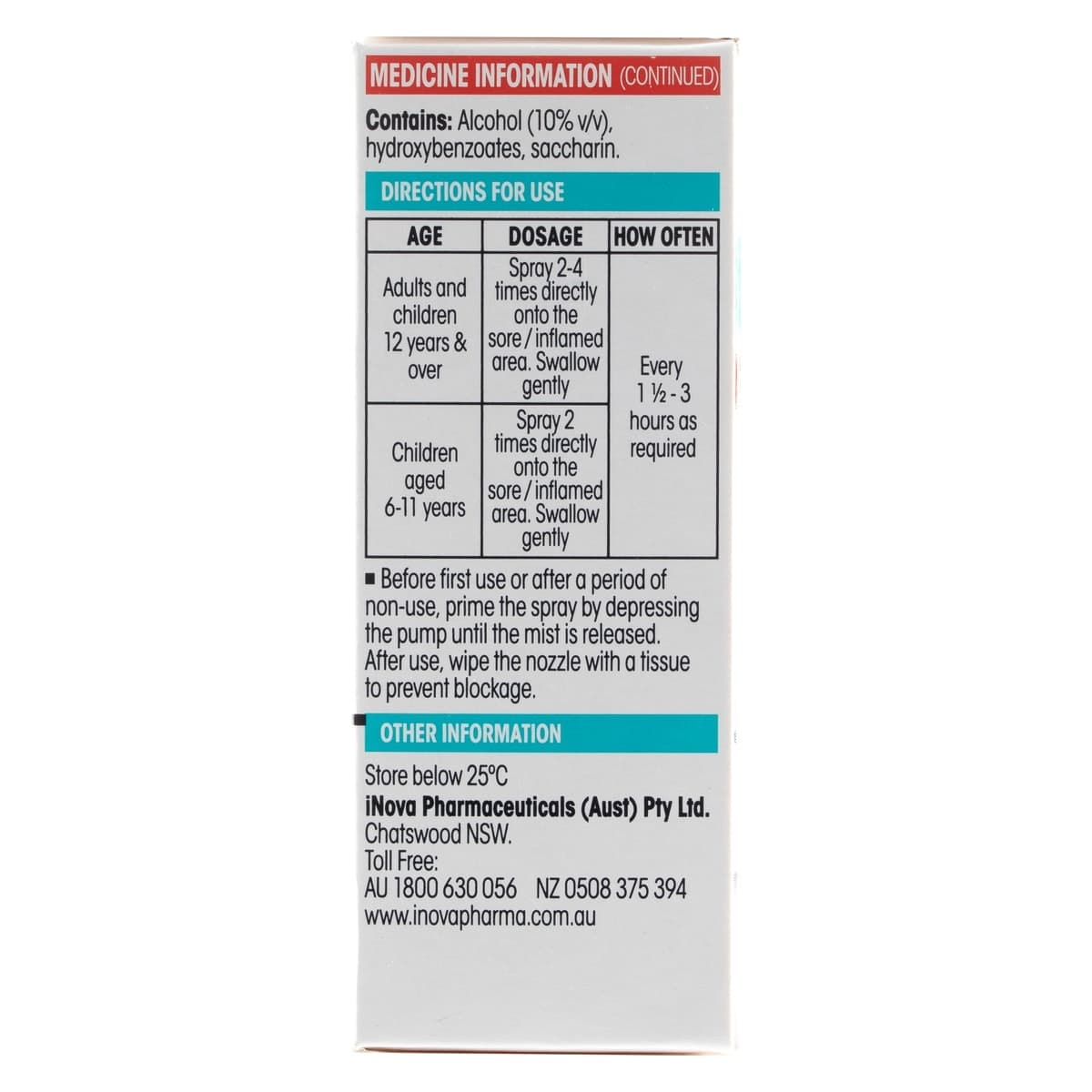 Thumbnail Difflam Forte Sore Throat Spray Fresh Mint 15ml