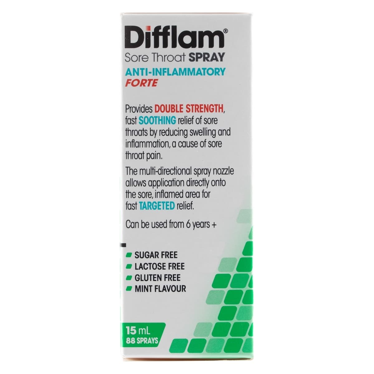 Thumbnail Difflam Forte Sore Throat Spray Fresh Mint 15ml