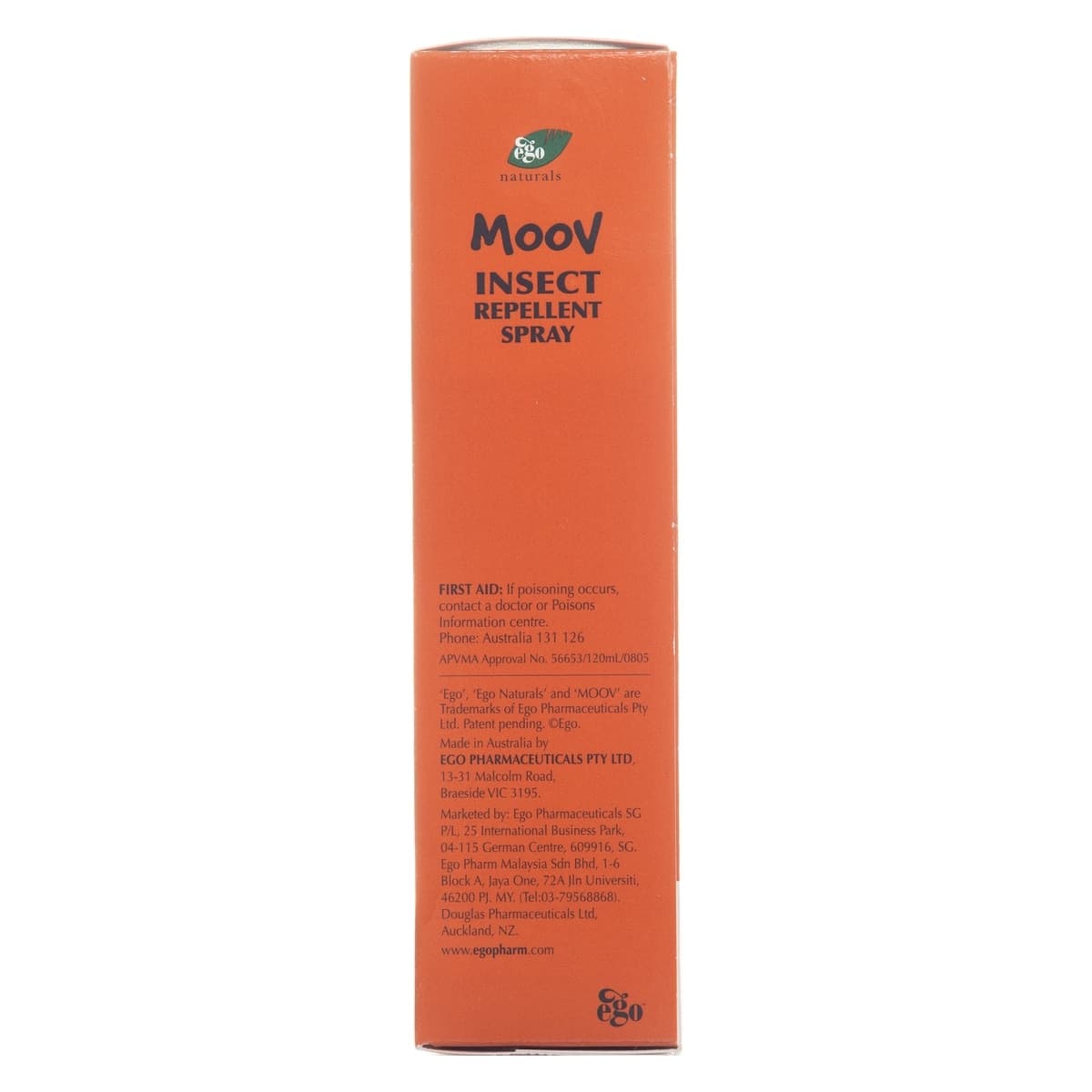Thumbnail Ego MOOV Insect Repellent Spray 120ml