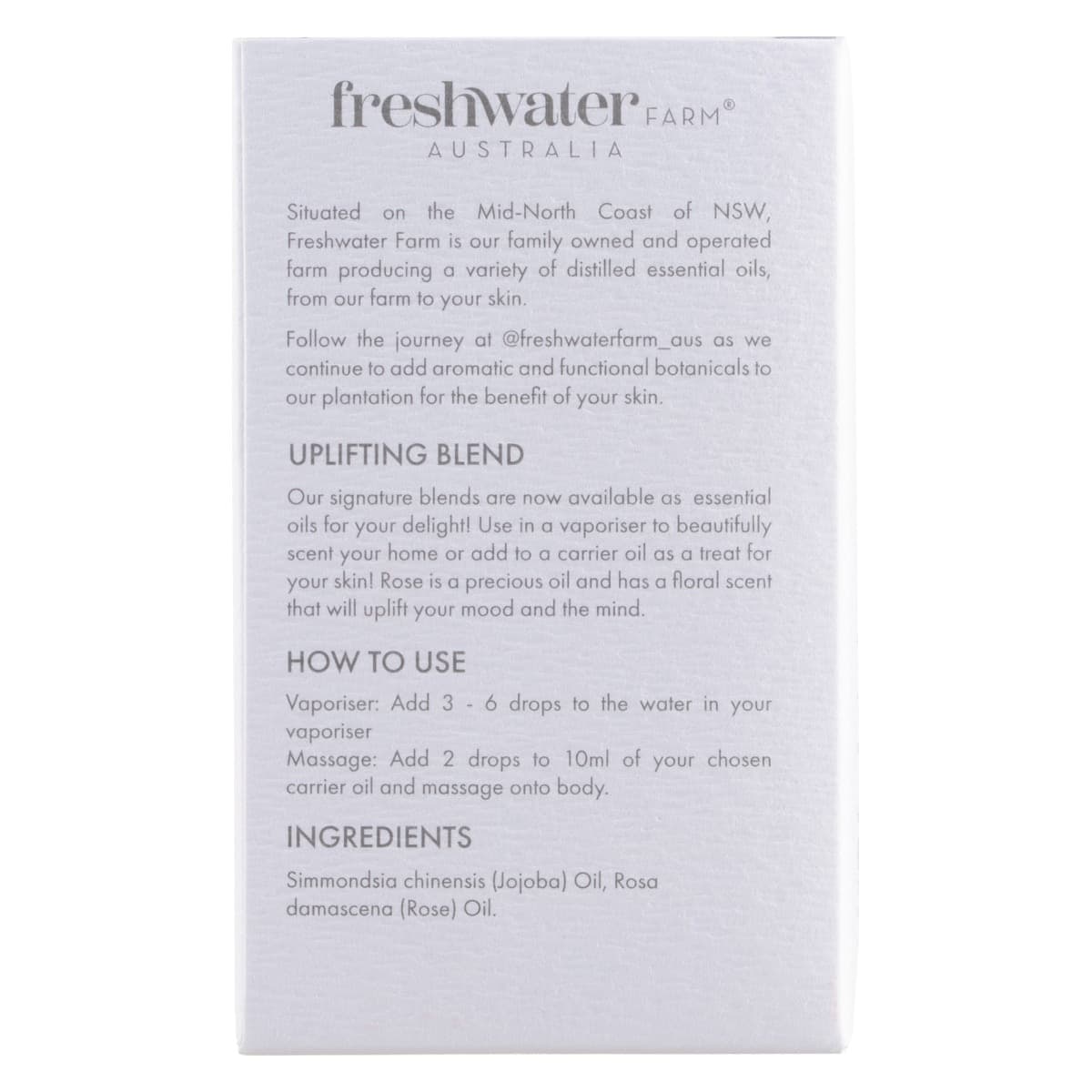 Thumbnail Freshwater Farm Rose Essential Oil 20ml