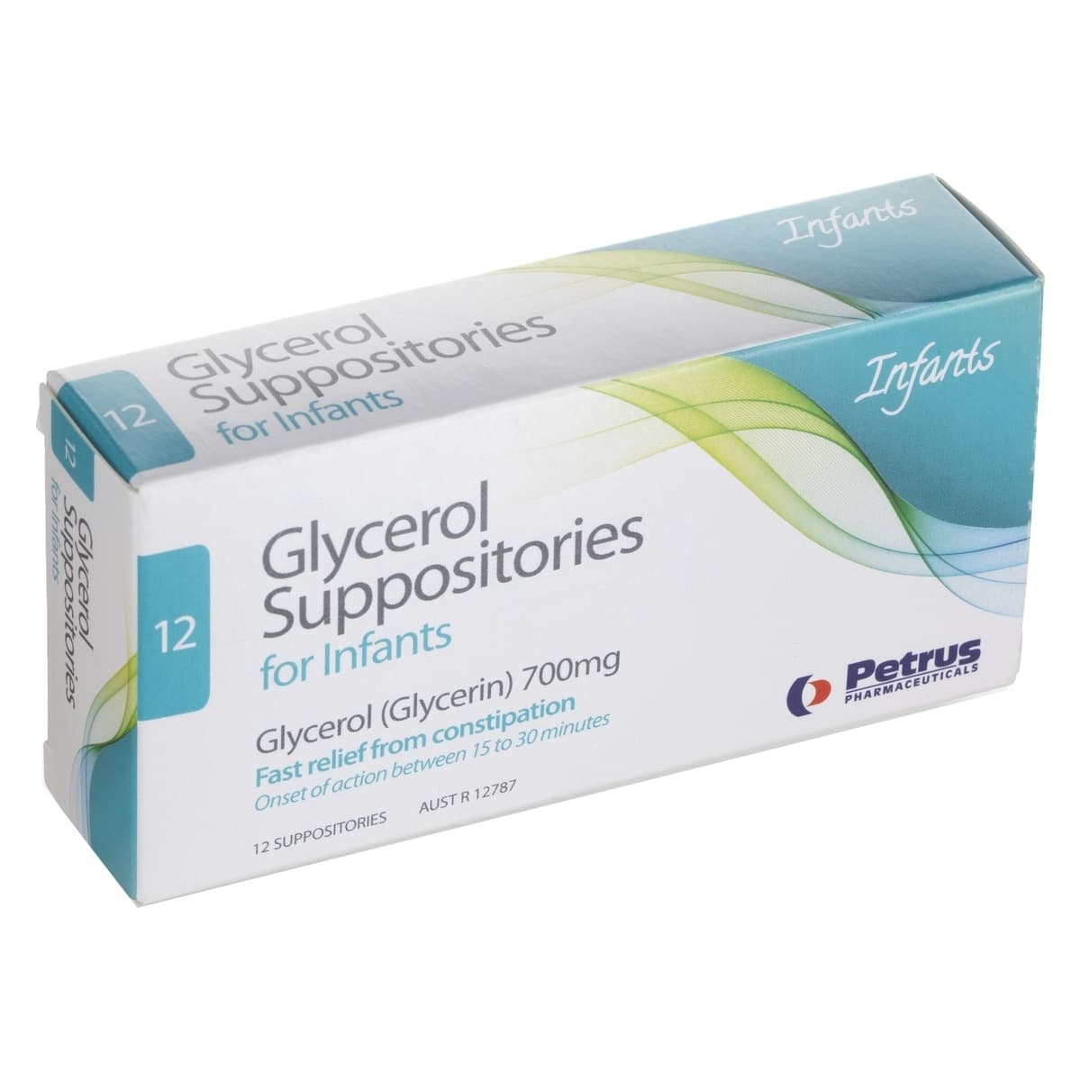 Thumbnail Glycerol Suppositories B.P. for Infants 12 Pack