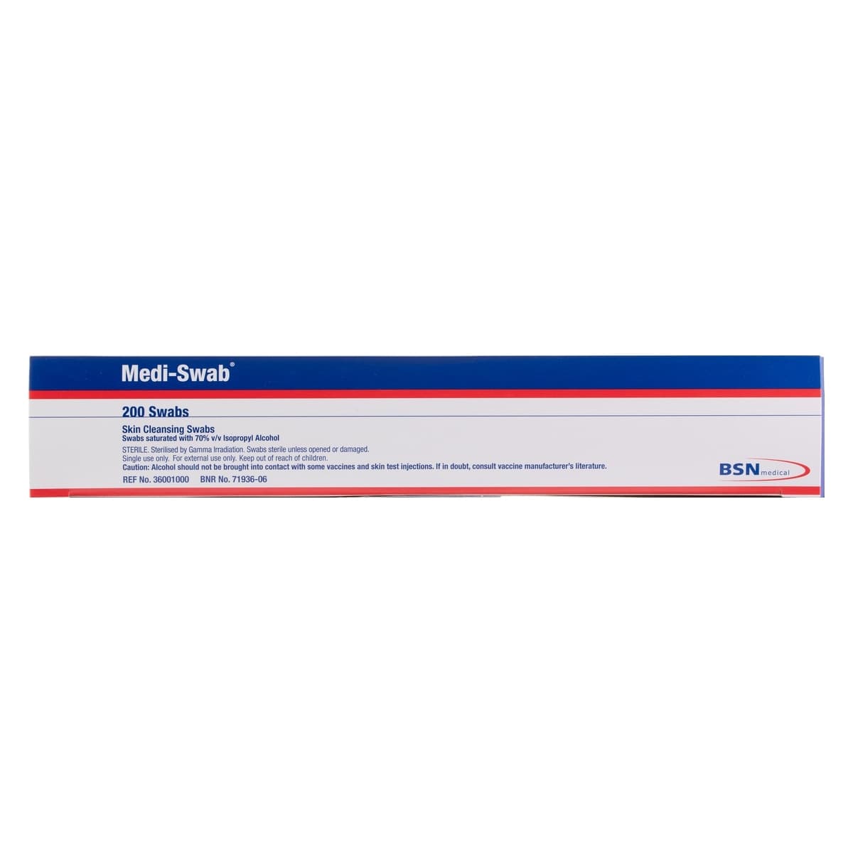 Thumbnail Medi-Swab Skin Cleansing Alcohol Swabs 200 Pack