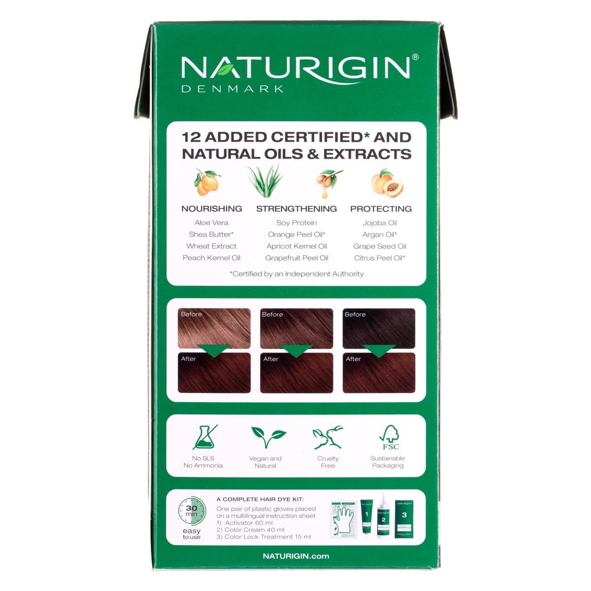 Thumbnail Naturigin 4.6. Copper Brown Natural Permanent Hair Colour