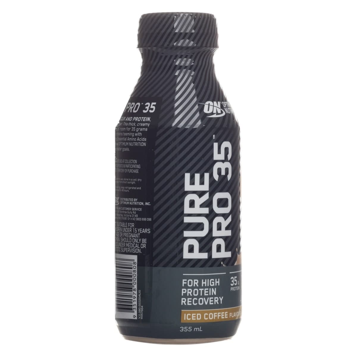 Thumbnail Optimum Nutrition Pure Pro 35 Protein Shake Coffee 355ml