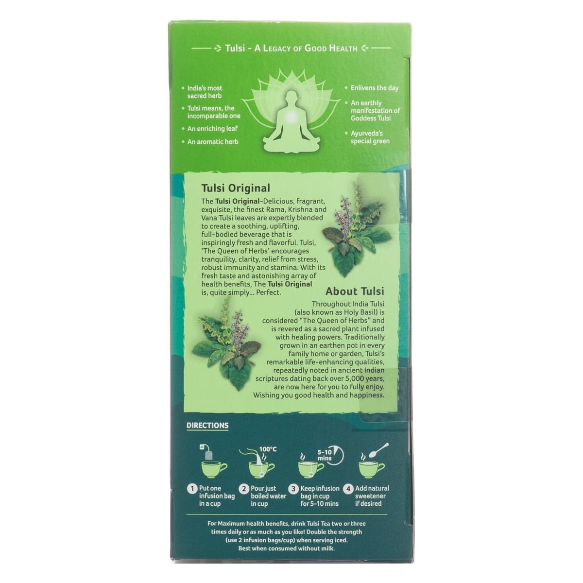 Thumbnail Organic India Tulsi Original Tea Bags 25 Pack