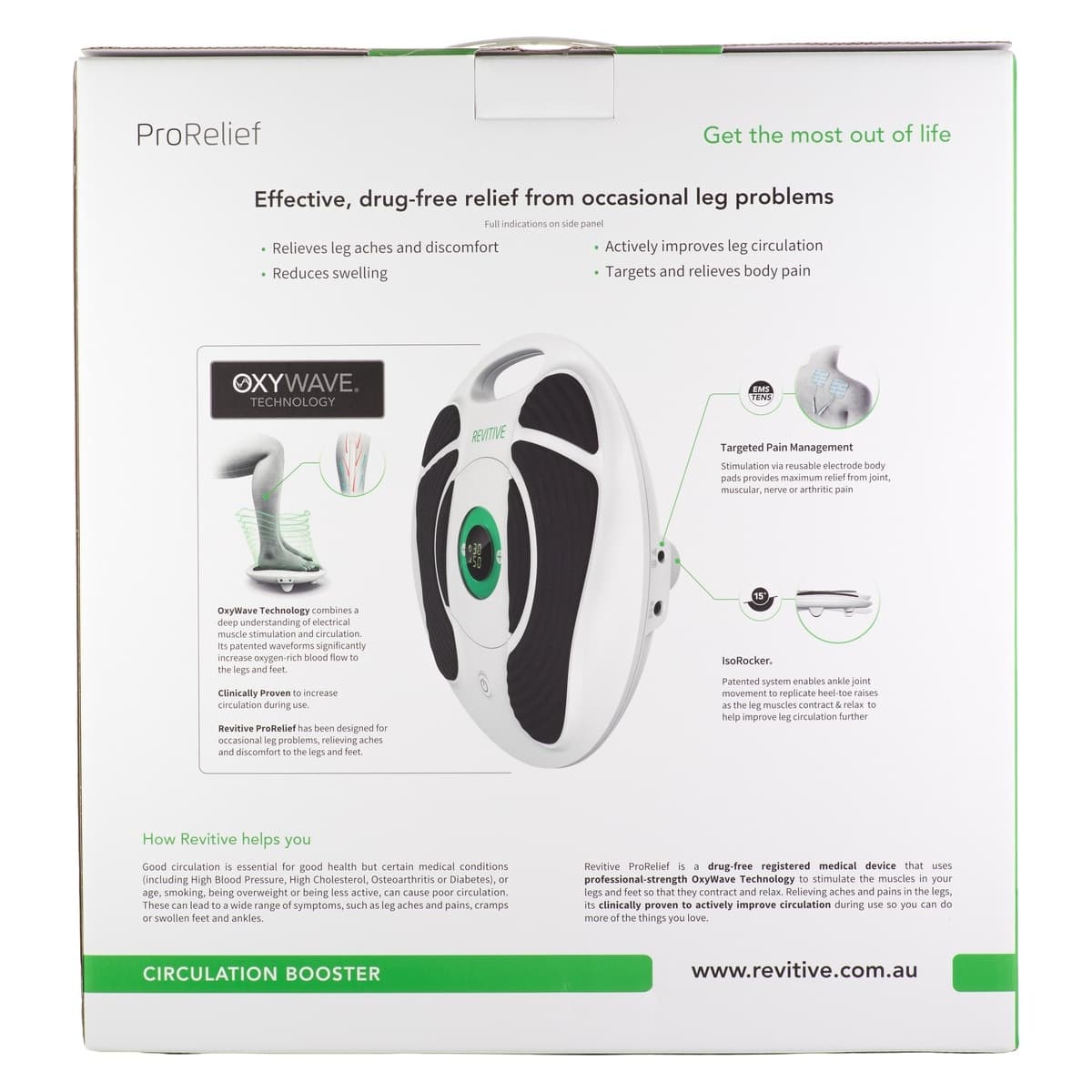 Thumbnail Revitive ProRelief Circulation Booster