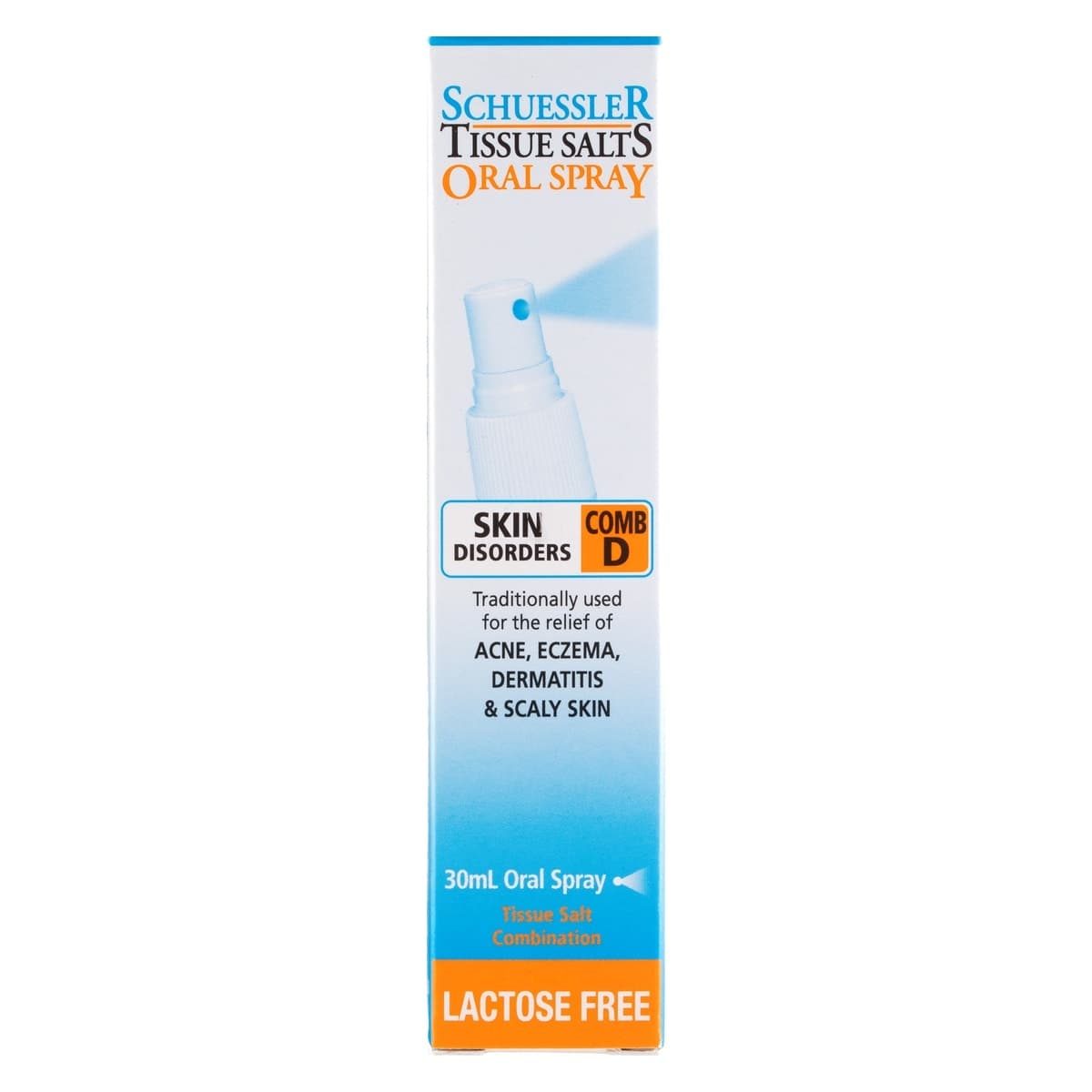 Thumbnail Schuessler Tissue Salts Comb D Skin Disorder Spray 30ml