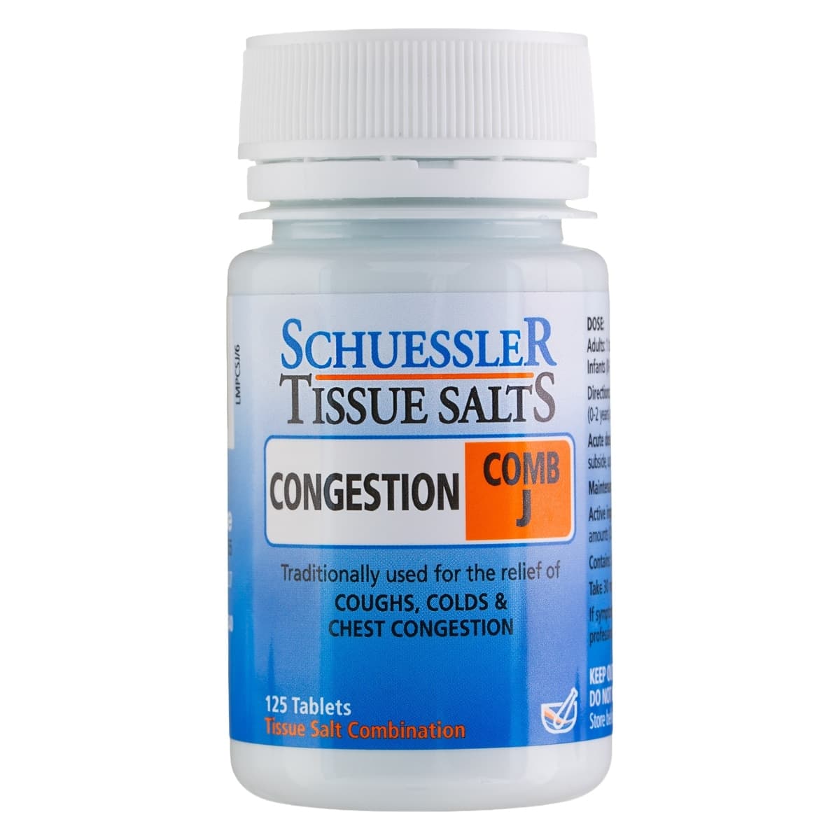 Thumbnail Schuessler Tissue Salts Comb J Congestion 125 Tablets