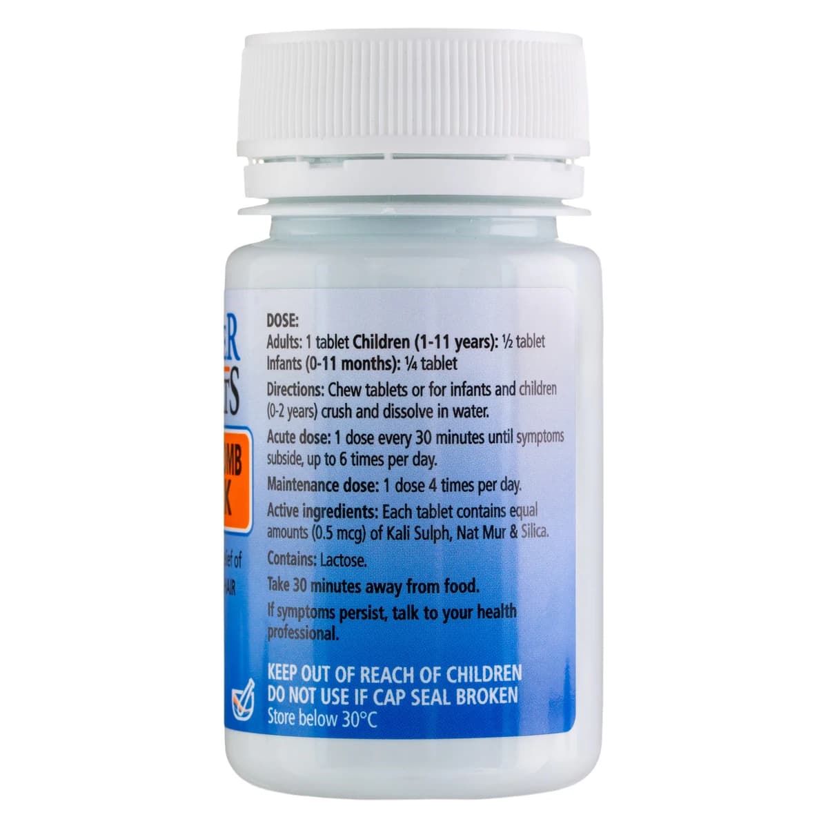 Thumbnail Schuessler Tissue Salts Comb K Weak Nails 125 Tablets