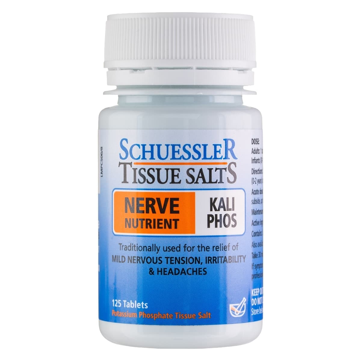 Thumbnail Schuessler Tissue Salts Kali Phos Nerve Nutrient 125 Tablets