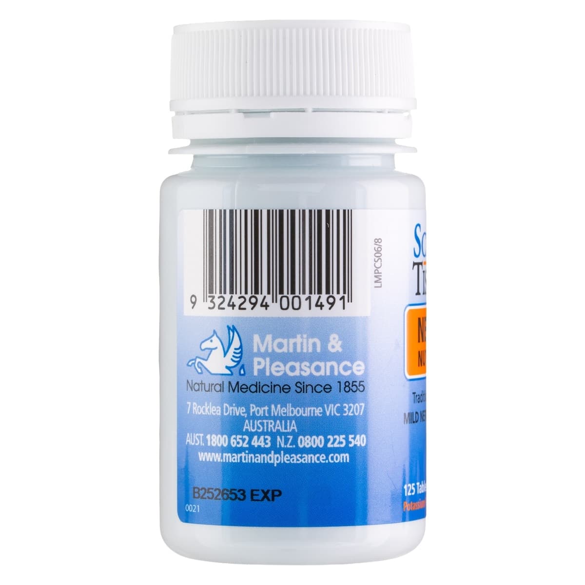 Thumbnail Schuessler Tissue Salts Kali Phos Nerve Nutrient 125 Tablets
