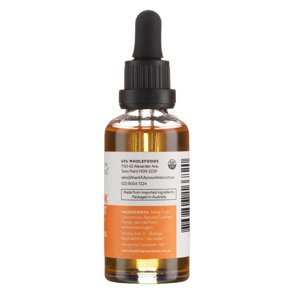 Thumbnail Thankfully Nourished Monk Fruit Concentrate Caramel 50ml