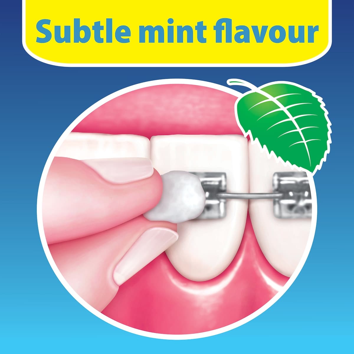Thumbnail Piksters Wax for Orthodontics & Braces Mint Twin Pack