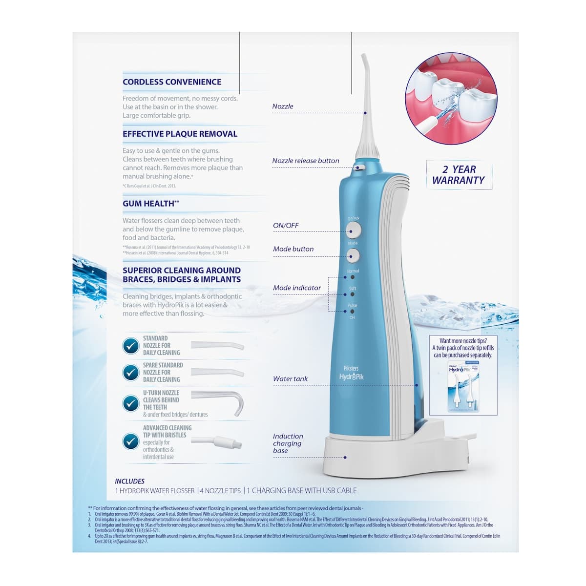 Thumbnail Piksters Hydropik Water Flosser