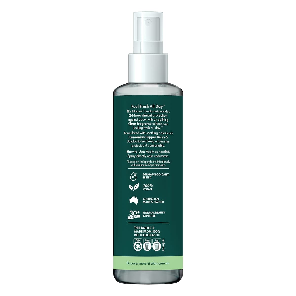 Thumbnail A'kin Lime & Orange Deodorant Spray 150ml
