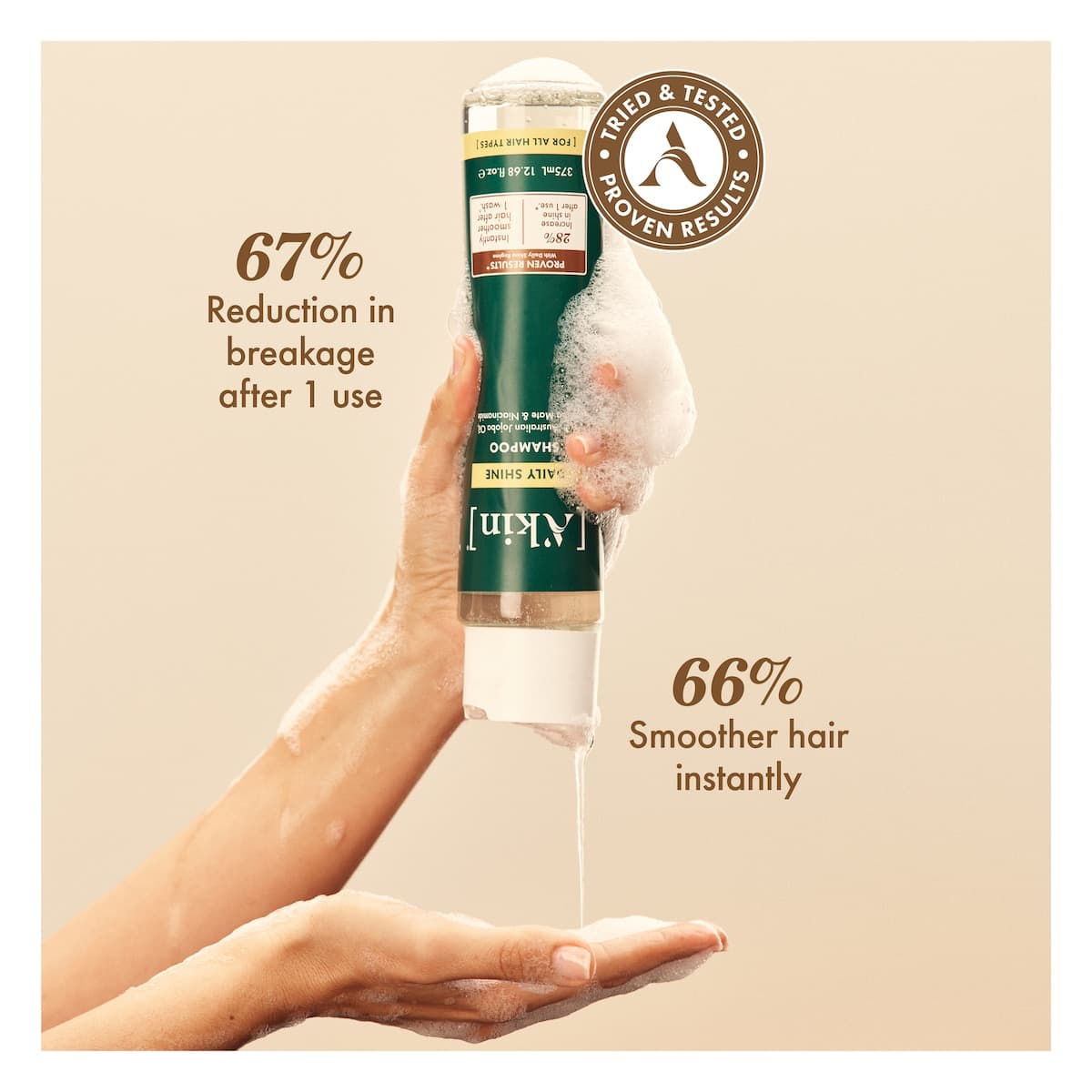 Thumbnail A'kin Daily Shine Shampoo 375ml