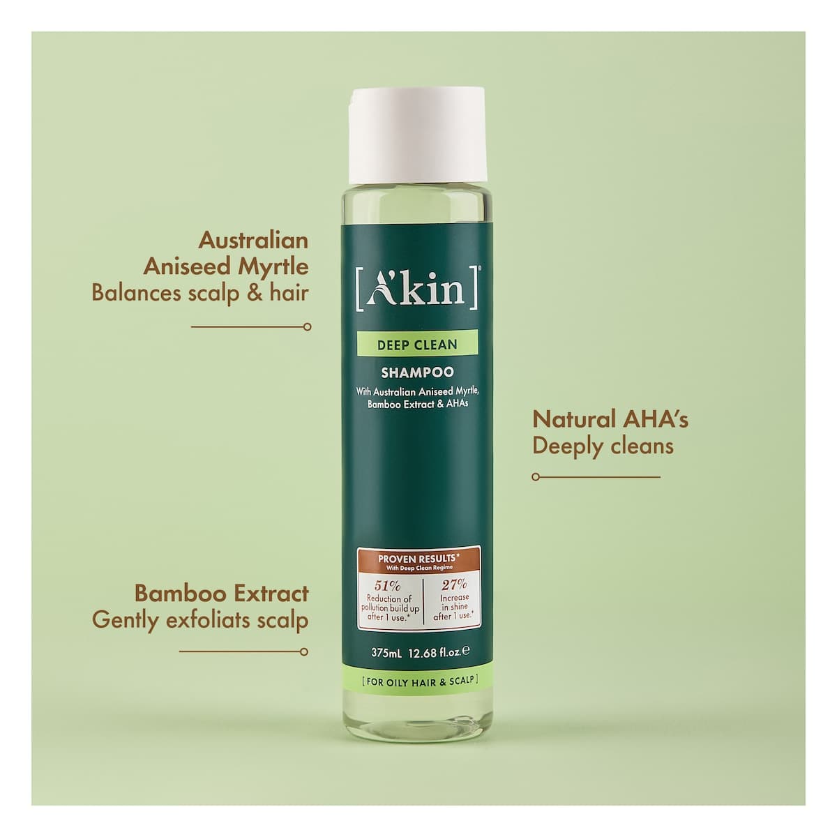 Thumbnail A'kin Deep Clean Shampoo 375ml
