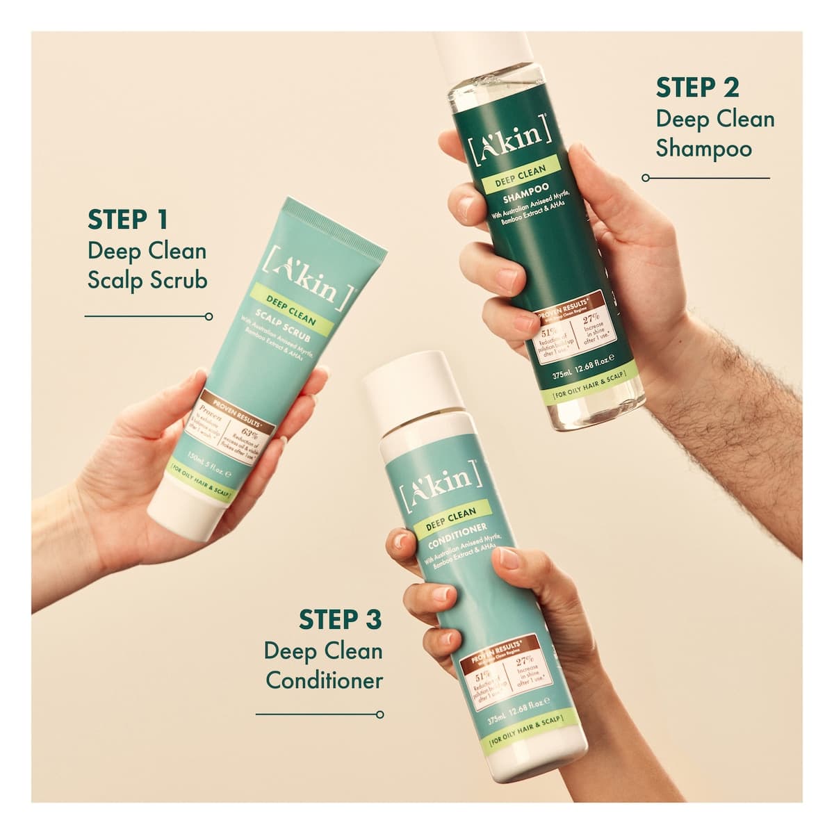 Thumbnail A'kin Deep Clean Conditioner 375ml