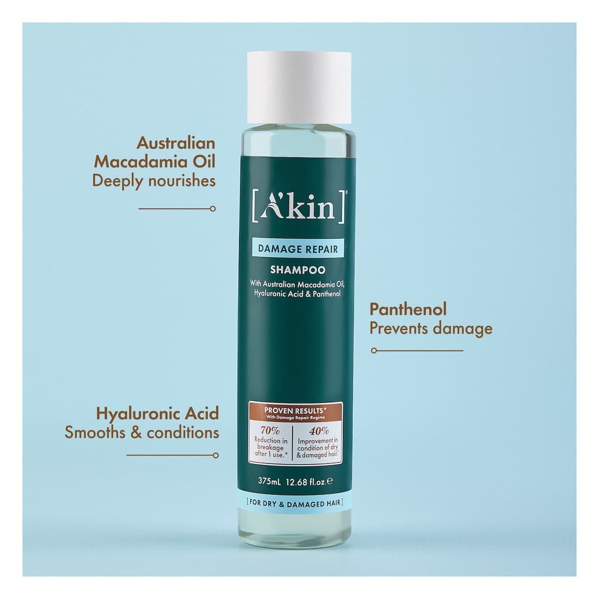 Thumbnail A'kin Damage Repair Shampoo 375ml