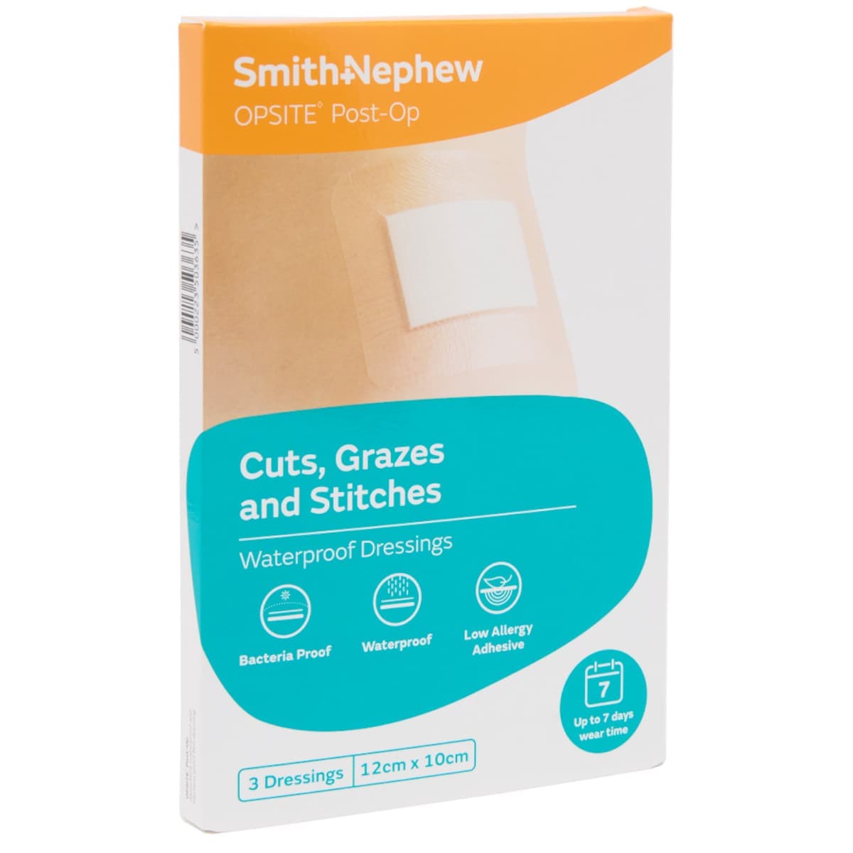 Thumbnail Opsite Post-Op Waterproof Dressing 12cm x 10cm 3 Pack