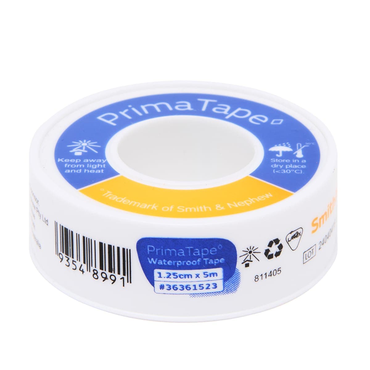 Thumbnail Primatape Waterproof Tape 1.25cm x 5m