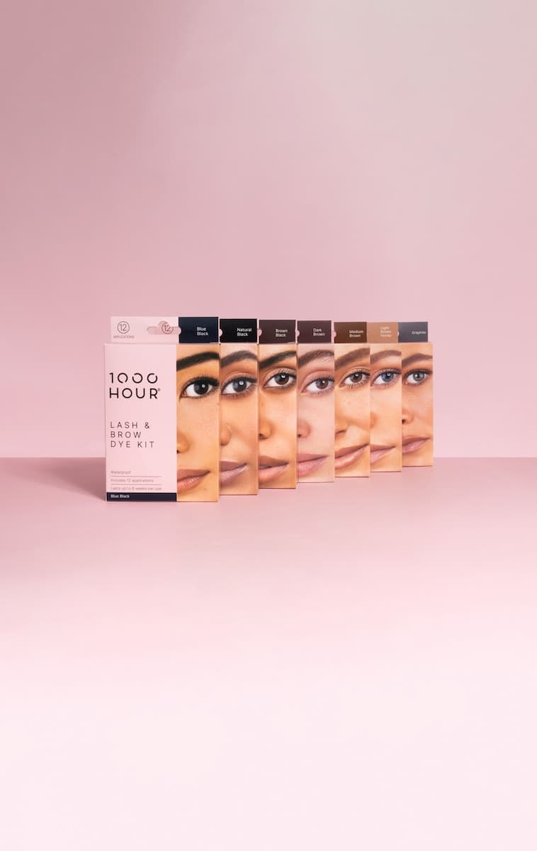 Thumbnail 1000 Hour Lash & Brow Dye Kit Dark Brown