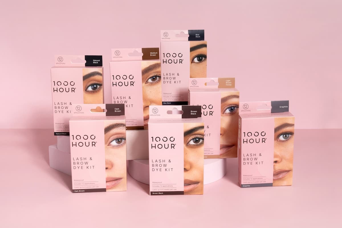 Thumbnail 1000 Hour Lash & Brow Dye Kit Dark Brown