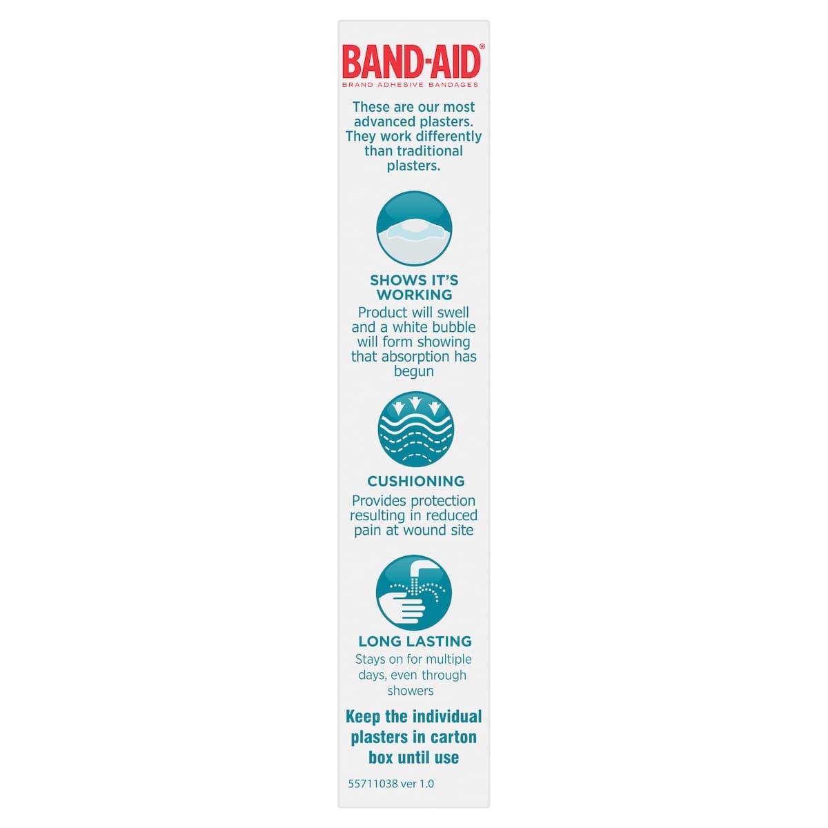 Thumbnail Band-Aid Advanced Hydro Seal Large 6 Gel Plasters