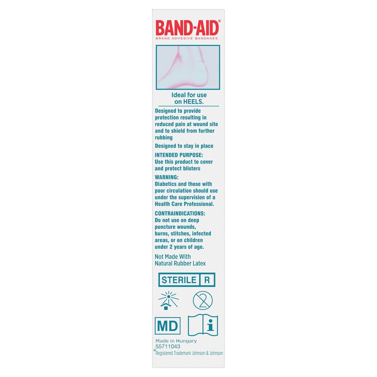 Thumbnail Band-Aid Hydro Seal Blister Block Gel Plasters 4 Pack