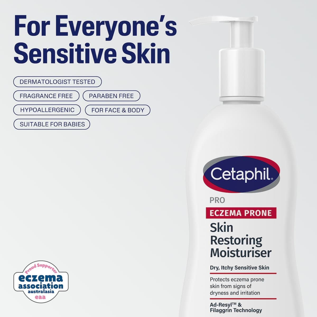Thumbnail Cetaphil Pro Eczema Prone Skin Restoring Moisturiser 295ml