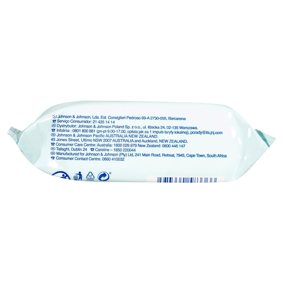 Thumbnail Johnsons Moisturising Facial Cleansing Wipes for Dry Skin 25 Pack